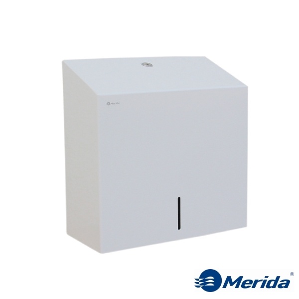 Держатель для бумажных полотенец из эмалированной стали MERIDA STELLA WHITE MAXI ASB101