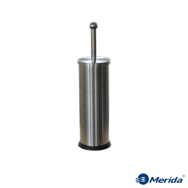 Ершик для унитаза MERIDA OPTIMUM с крышкой матовый GIM301