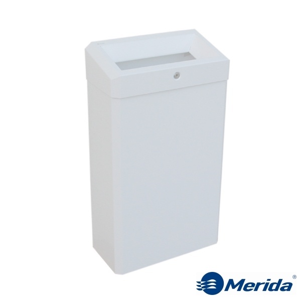 Корзина для мусора металлическая Merida Stella White Maxi KSB101