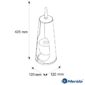 Ершик для унитаза Brabantia матовый SZ1MS