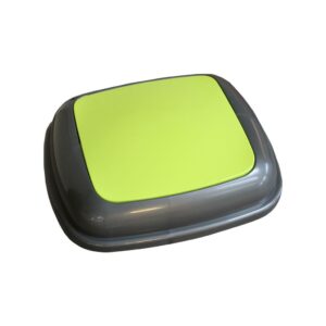 КРЫШКА ДЛЯ КОРЗИНЫ QUATRO ИЗ ГРАФИТА, ЗЕЛЁНАЯ
